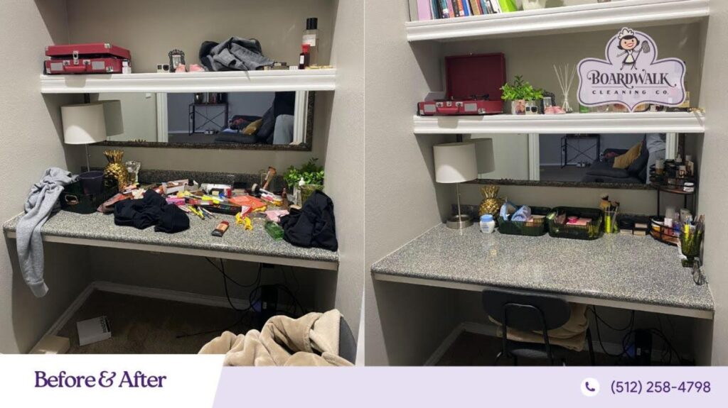 Home Office Cleaning and Decluttering in Austin 78745