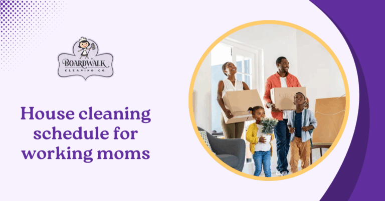 House cleaning schedule